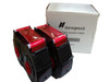 Original NEOPOST / QUADIENT SM22 / SM26 Franking Machine Ink Cassette Twin Pack - RED