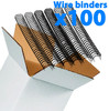 Galaxy Wire Binders Pack - 6.4 mm Pitch 3:1