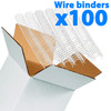 Galaxy 8mm Wire Binders / Binding Pack - Pitch 3:1