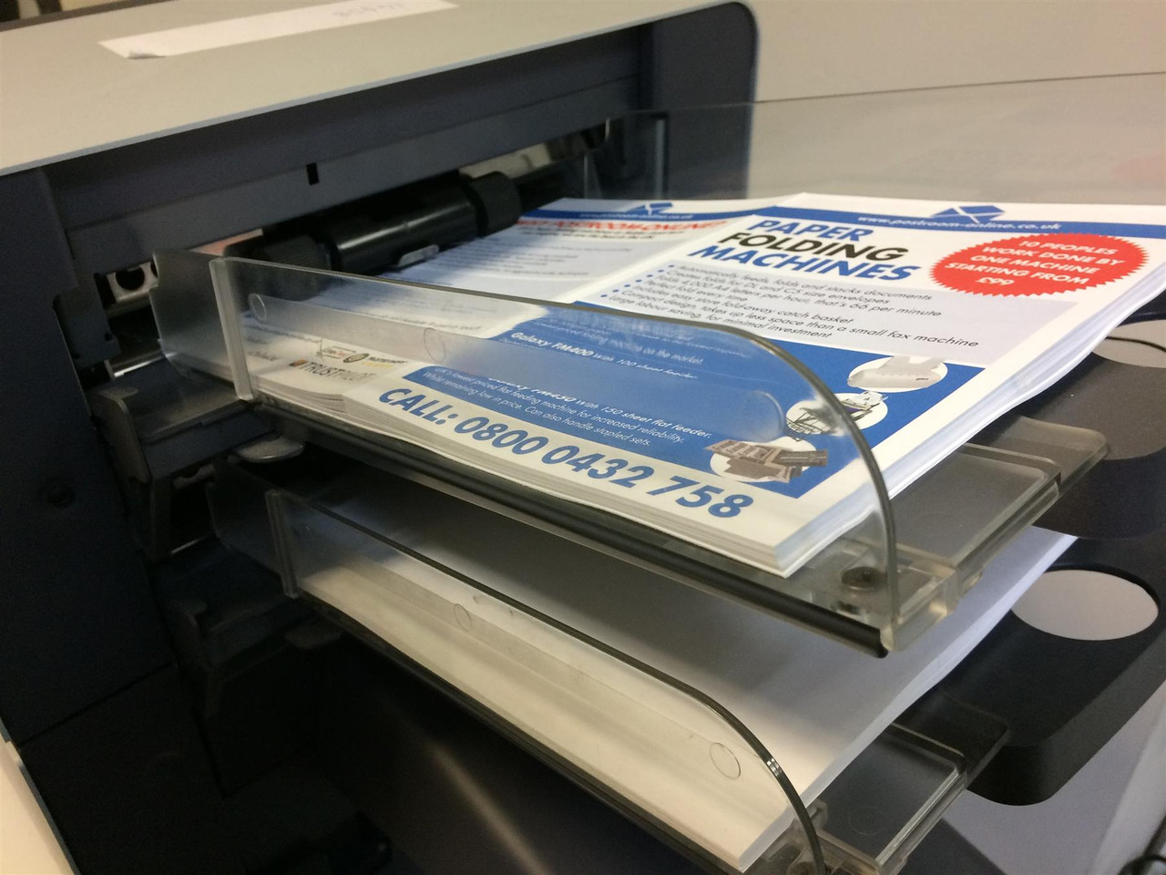 Neopost DS-63 - 2 Station Folder Inserter Machine - REFURBISHED