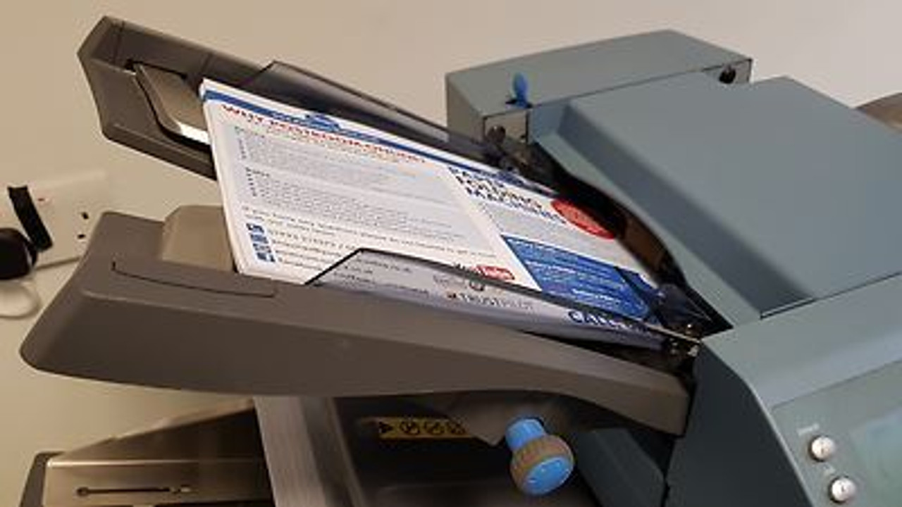 Pitney Bowes Di380 - 1.5 Station Folder Inserter Machine - REFURBISHED