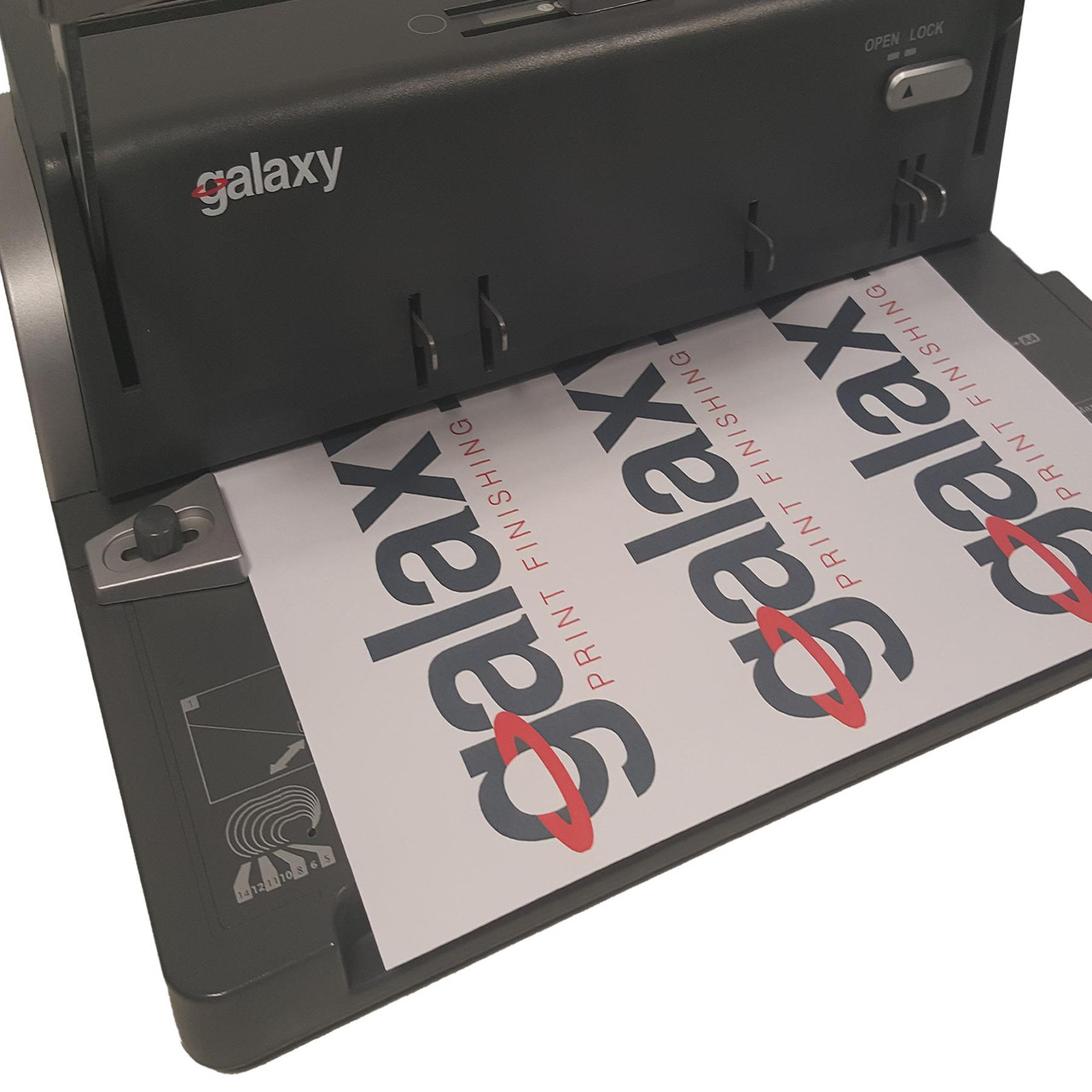 Galaxy G150 Wire Binder 100 White Wires / Binding / Closer Machine Up - View #7