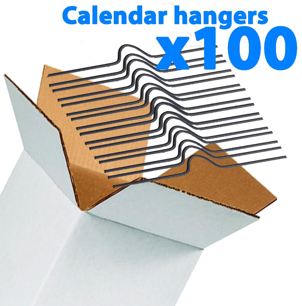 Galaxy 200mm Calendar Wire Hangers x 100