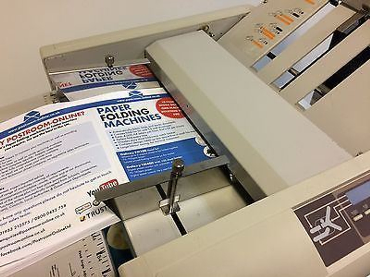 Superfax PF215 - A3 A4 A5 Paper Folding Machine - REFURBISHED