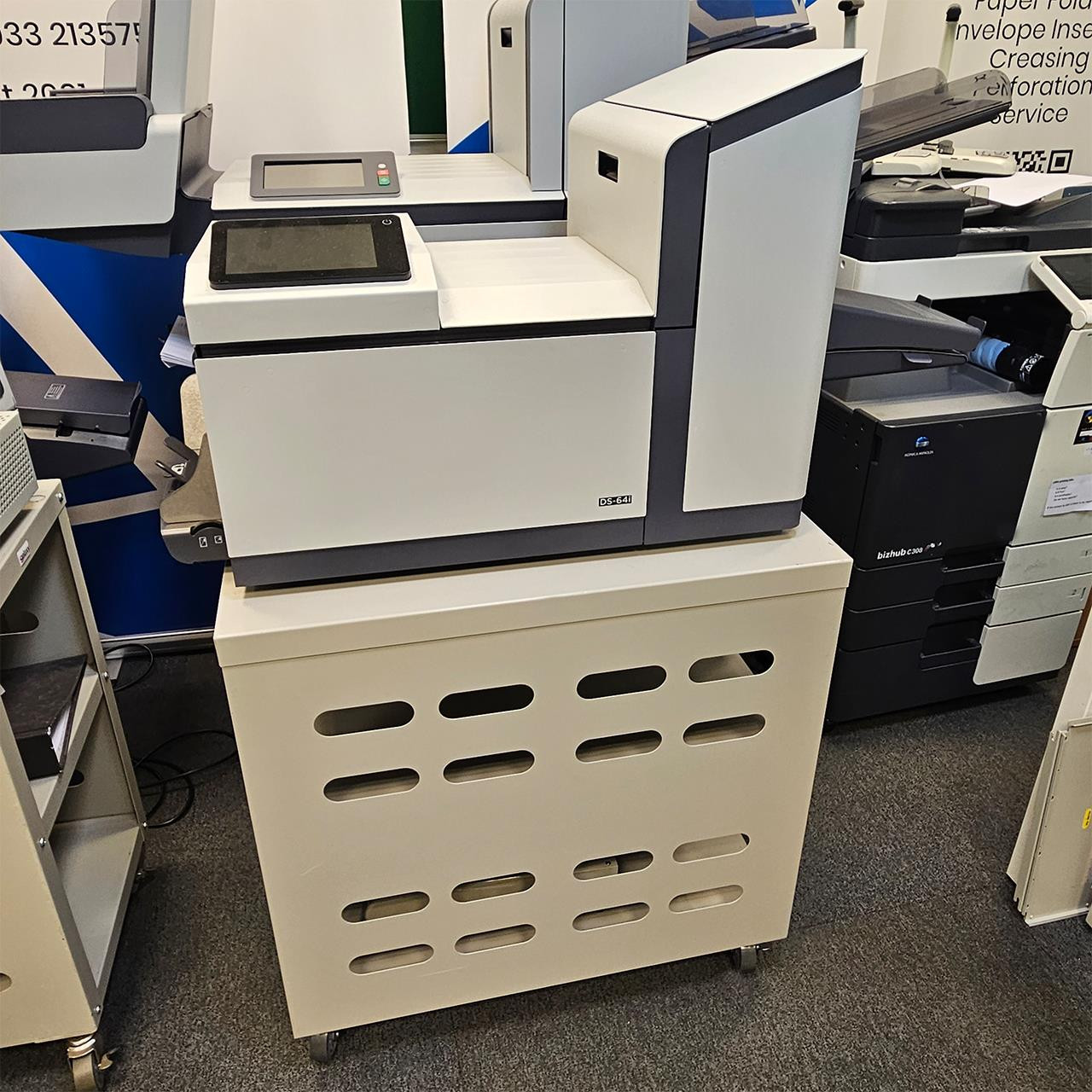 Heavy Duty Wheeled Workstation Table / Trolley for Franking / Folding Machines & Folder Inserters