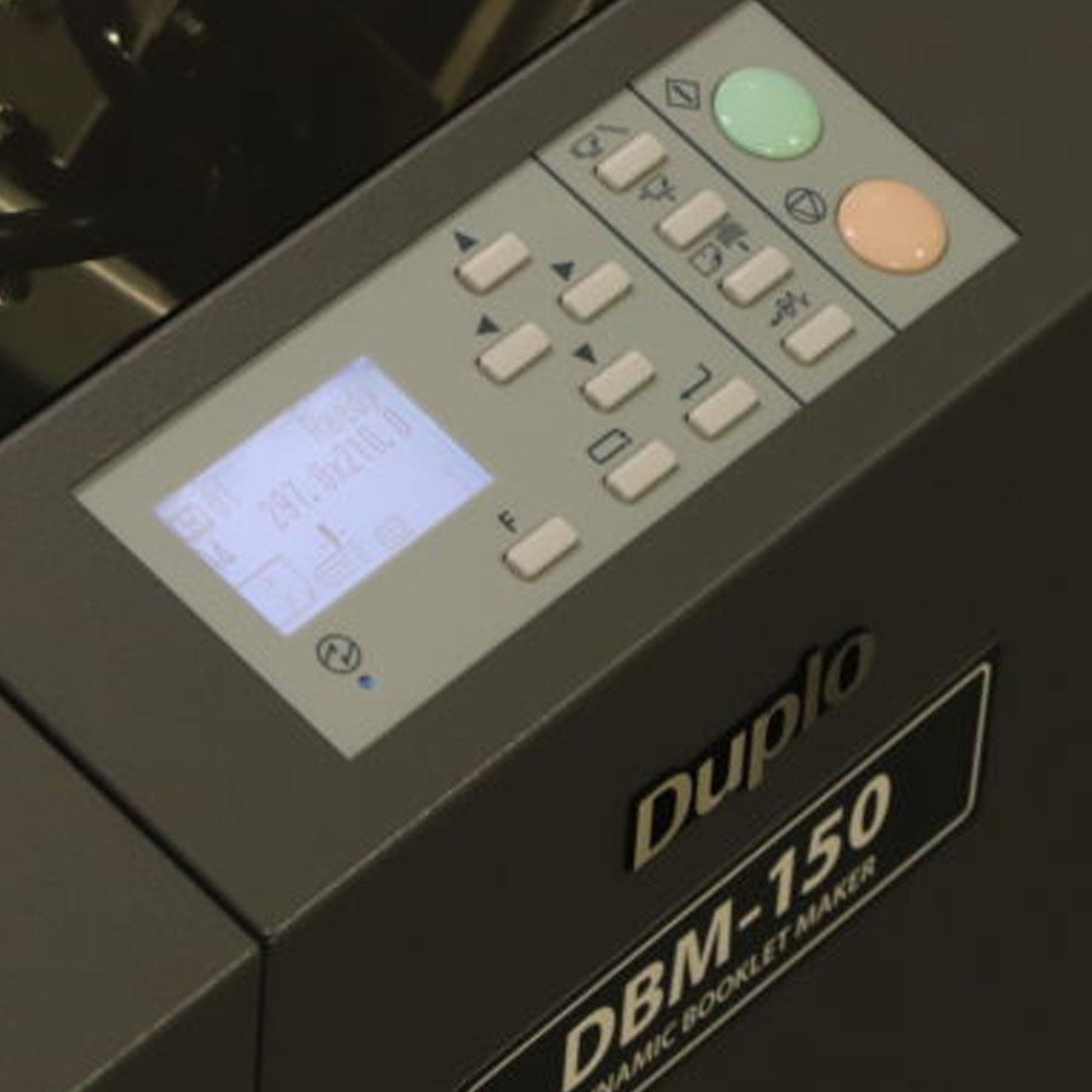 Duplo 150Fr Professional Booklet Maker with 10 Feed Stations