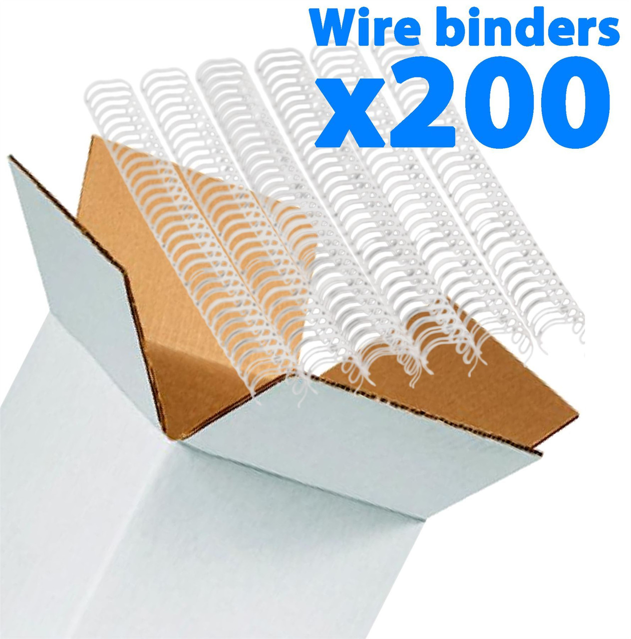 Galaxy Wire Binders Pack - 6.4 mm Pitch 3:1