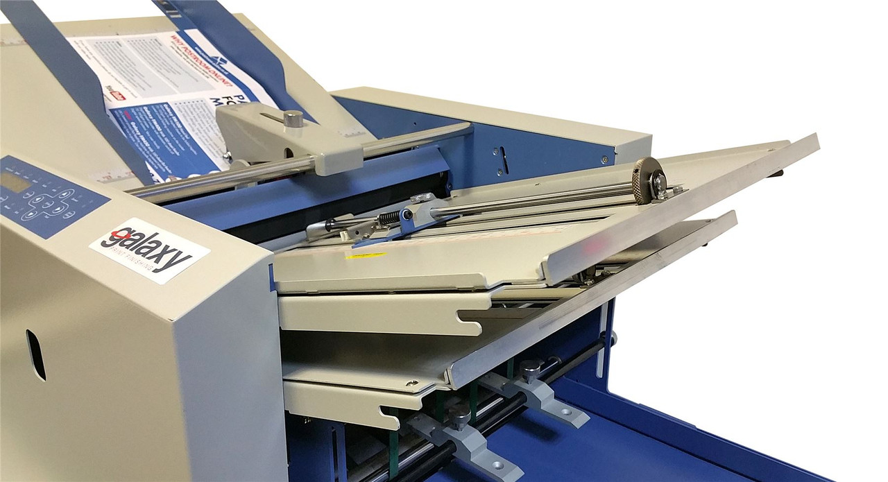 PaperFolder 4 Fold Plate Pharmaceutical Folding Machine for very small folds