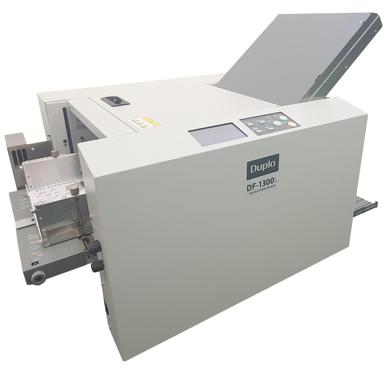 Duplo DF-1300L - Long Sheet Suction Air Feed Paper Folding Machine Duplo DF-1300L - Long Sheet Suction Air Feed Paper Folding Machine