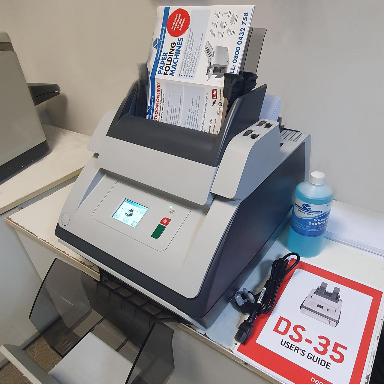 NEOPOST / QUADIENT DS-35 - 2 Station Folder Inserter Machine