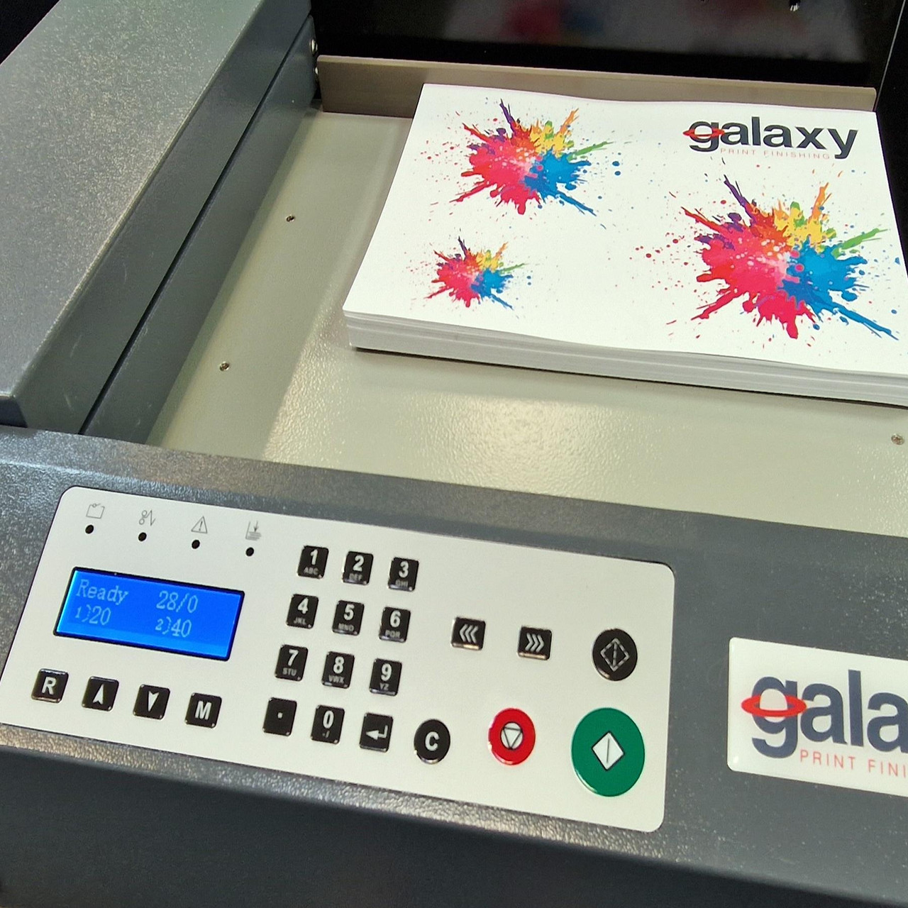 Galaxy iCAP 250 Semi Auto Creasing and Perforating Machine