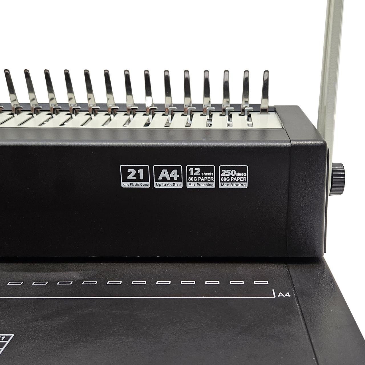 Galaxy Comb Binding Machine 12 Sheet Punch - 250 Sheet Binder