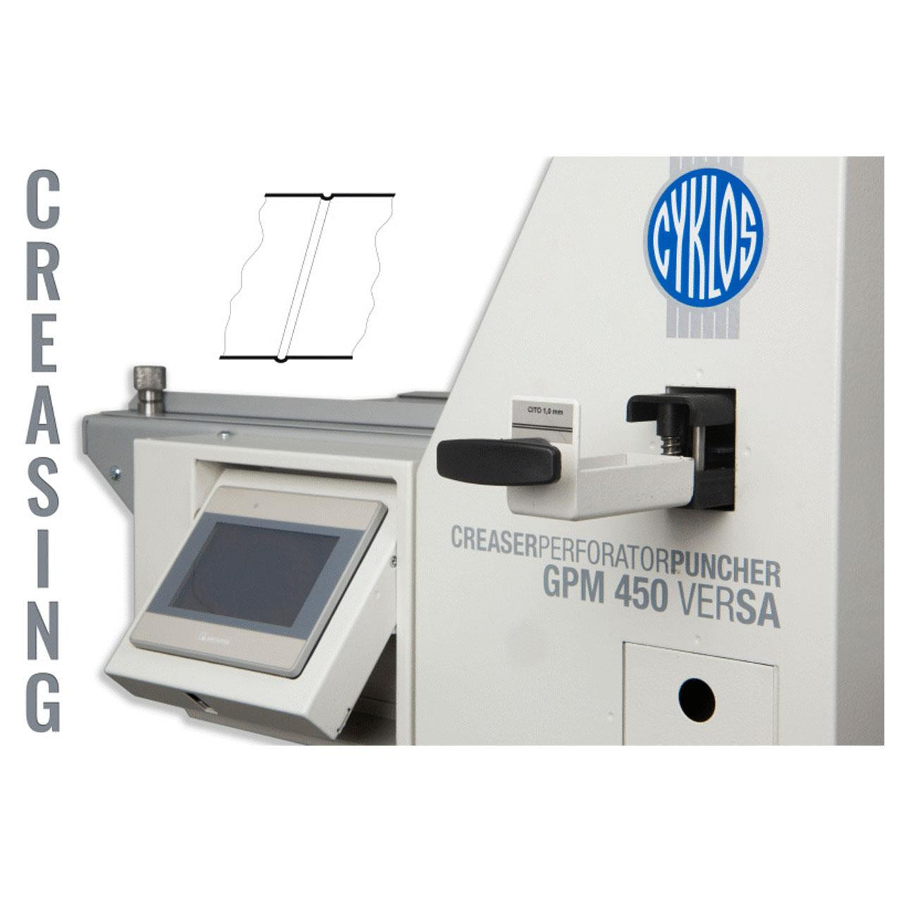 Cyklos  GPM 450 verSA Punching, Creasing & Perforating Machine