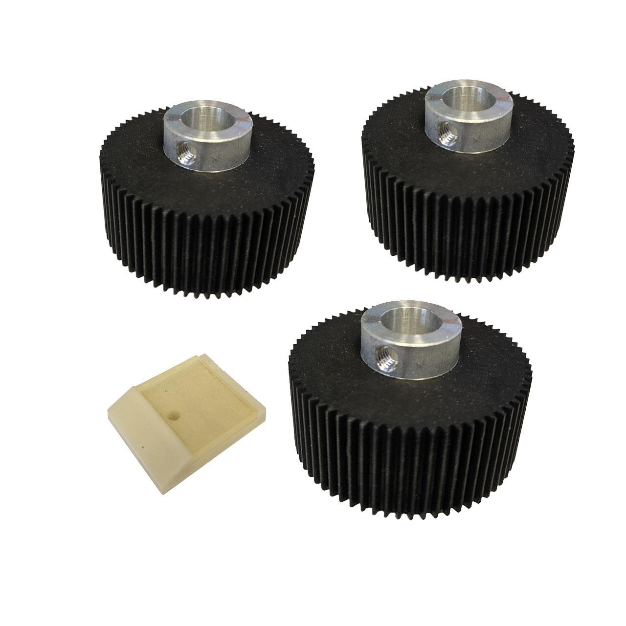 Duplo DF-850/870/970/980/999 Paper Feed Roller Kit