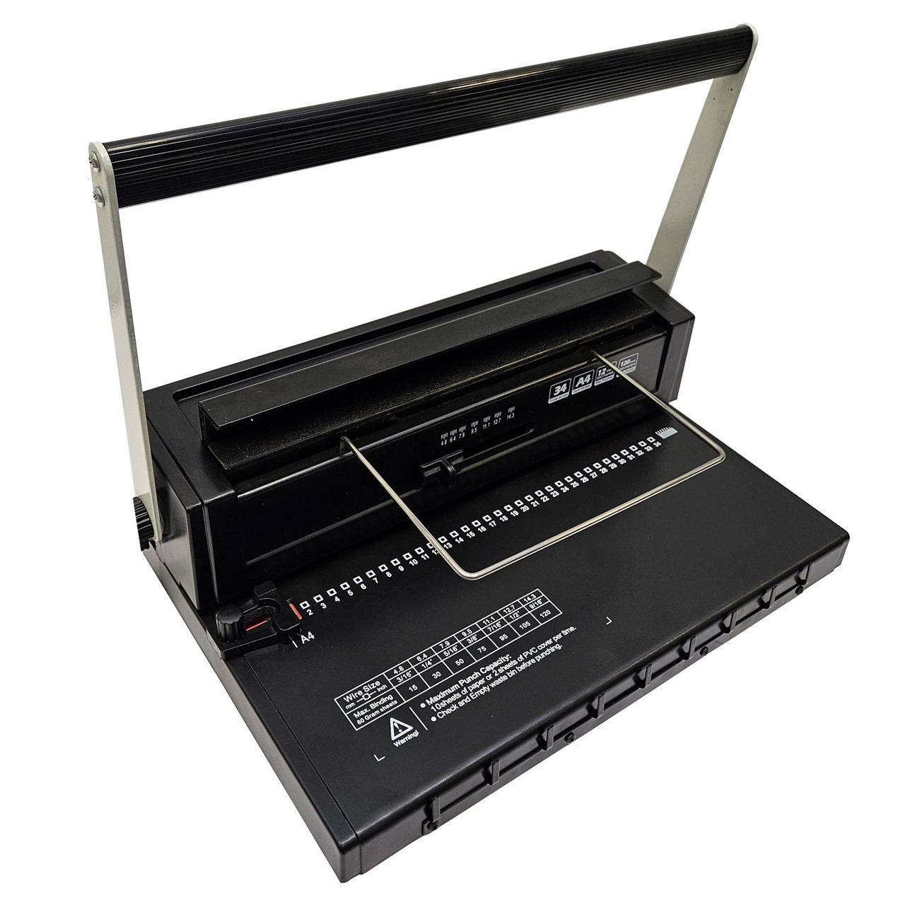 Galaxy - G12M Wire Binder - 12 Sheet Punch - 120 Sheet Binder Galaxy - G12M Wire Binder - 12 Sheet Punch - 120 Sheet Binder