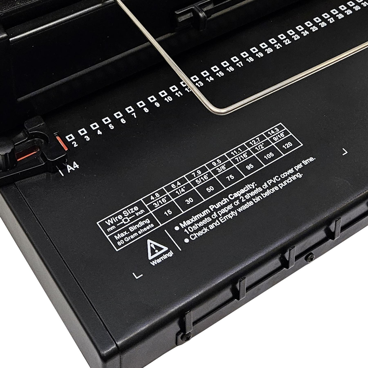 Galaxy - G12M Wire Binder - 12 Sheet Punch - 120 Sheet Binder