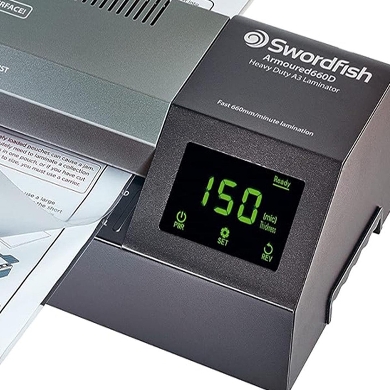 Swordfish 40379 Armoured 660D Heavy Duty A3 Laminator