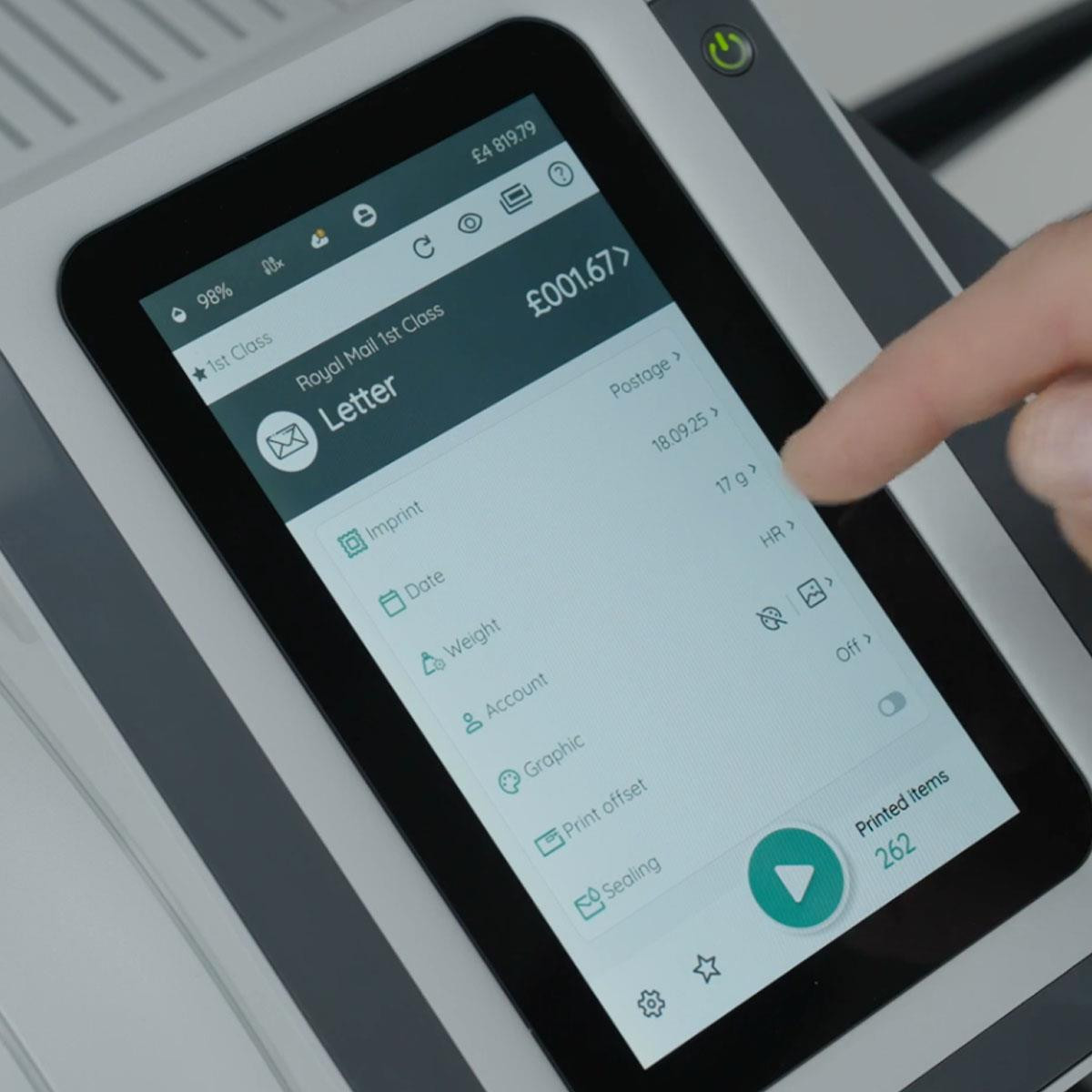 QUADIENT IX8 Franking Machine