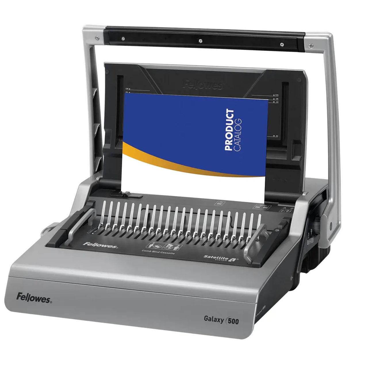 Fellowes - Galaxy A4 Manual Comb Binder Machine - 28 Sheet Punch - 500 Sheet Binder