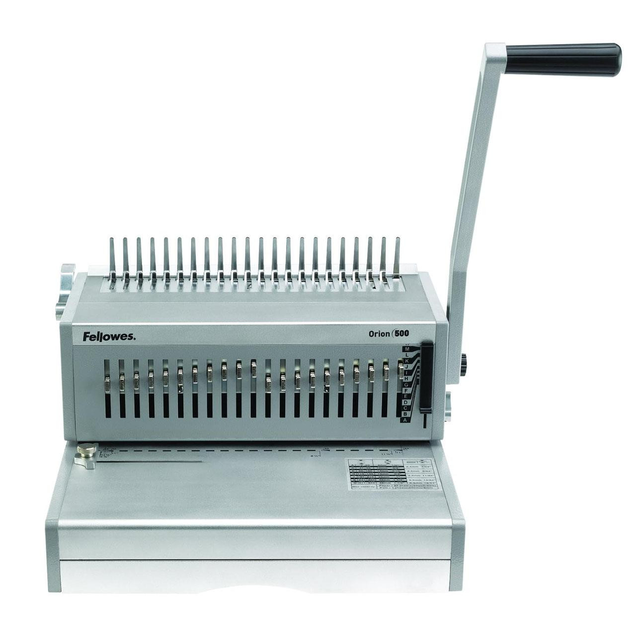 Fellowes - Orion A4 Manual Comb Binder Machine - 30 Sheet Punch - 500 Sheet Binder
