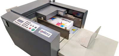 We're proud to introduce the all new Galaxy iCAP 350 Air Auto Feed Creasing and Perforating Machine.