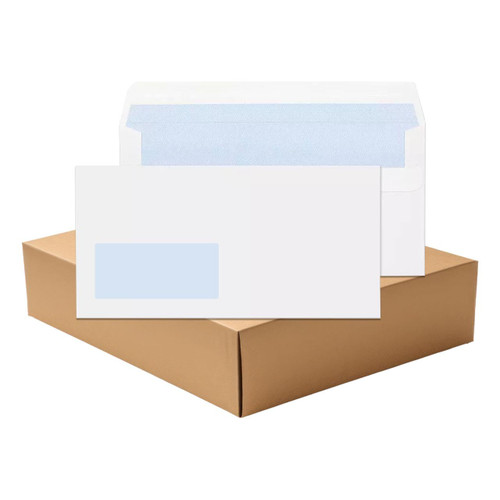 Galaxy - Self Seal Envelopes - DL - 110 x 220mm - Window - 1000 pcs Galaxy - Self Seal Envelopes - DL - 110 x 220mm - Window - 1000 pcs