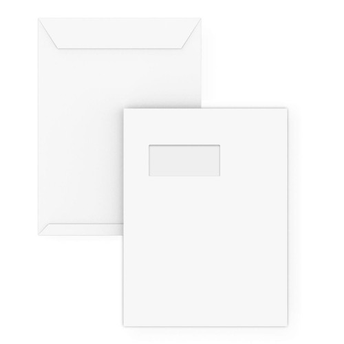 Galaxy - Self Seal Envelopes - C4 - 324 x 229mm - Window - 250 pcs Galaxy - Self Seal Envelopes - C4 - 324 x 229mm - Window - 250 pcs