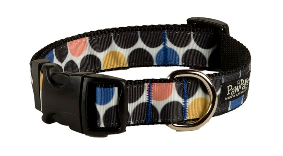 Geo Dog Collar - Round About Spheres