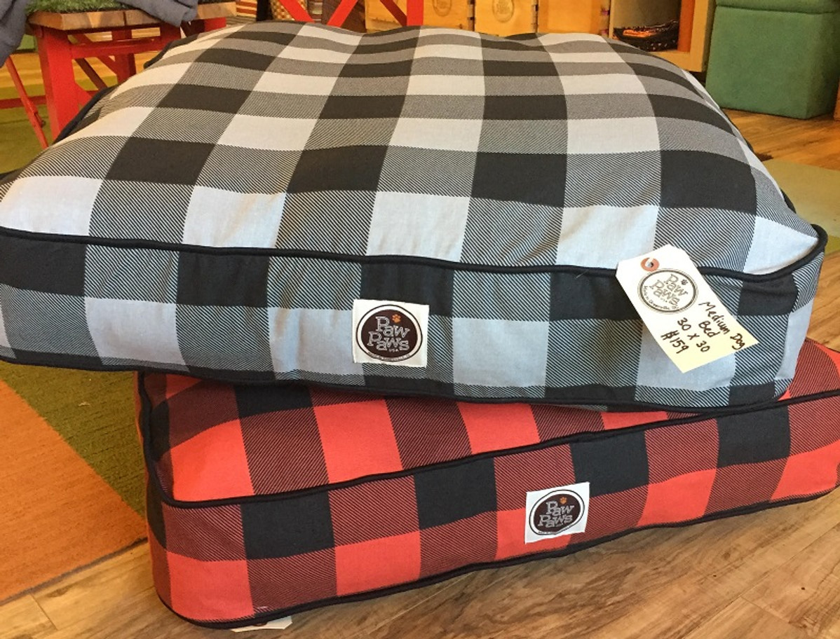 Buffalo Plaid Dog Bed