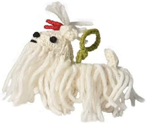 Chilly Dog Maltese Dog Ornament |