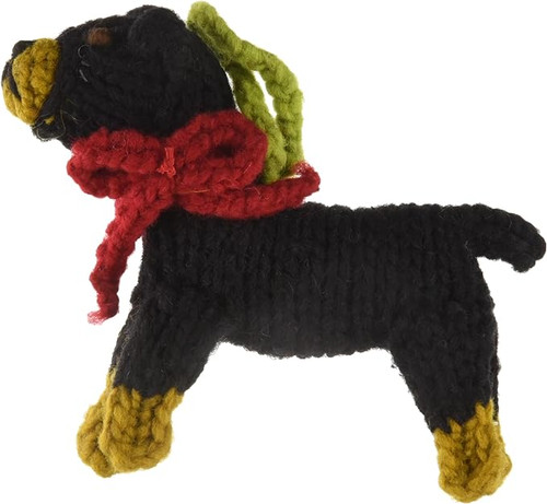 Chilly Dog Rottweiler Dog Ornament