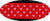 Pembroke Polka Dot Dog Collar-Red