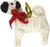 Chilly Dog Pug Dog Ornament |