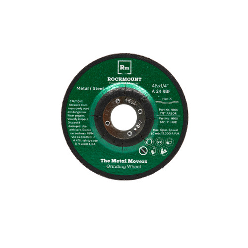 Metal Mover Grinding Wheel 4.5" Front