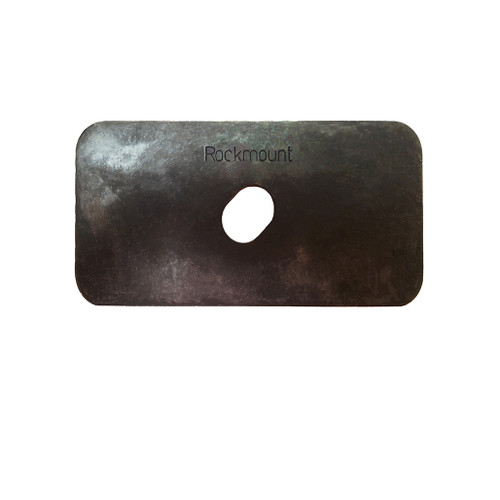 3" x 6" x 3/16" through hard wear plate for hard facing applications