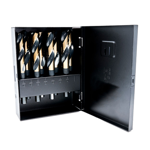 LaserBest Drill Bit 8pc Large Index Set Open