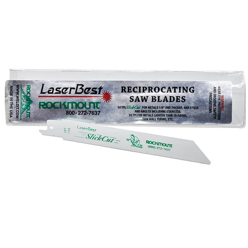 LaserBest Slick Cut Reciprocating Saw Blades 6"