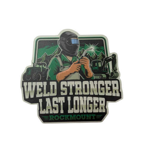 Weld Stronger Sticker