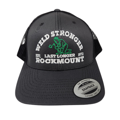 Charcoal Weld Stronger Last Longer Rockmount Hat