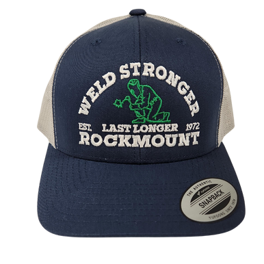 Navy Weld Stronger Last Longer Rockmount Hat
