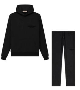 Black Stretch Limo Tracksuit Set