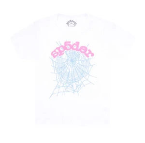 Sp5der OG Web White Tee