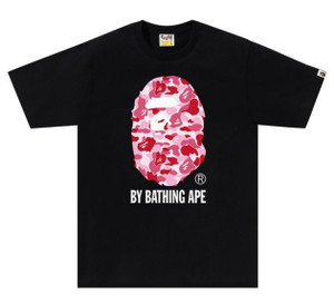 Bape Tee Pink / Black