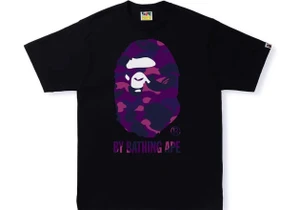 Bape Purple / Black Tee