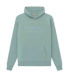 front view of sycamore blue hoodie