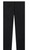 Back view of black stretch limo relaxed pants showing relaxed fit