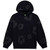 Denim Tear Hoodie Black - Black