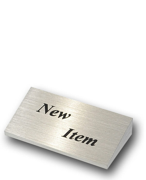 Stainless Steel jewelry display signage