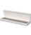 Pearl off-white textured long bracelet or tennis bracelet jewelry box with champagne interior