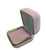 Plush Velvet Metal pink small earring or pendant jewelry gift box